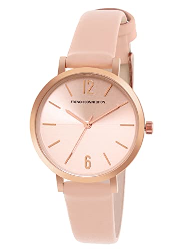 Image of French Connection Analog Rose Gold Dial Women's Watch-FC007C