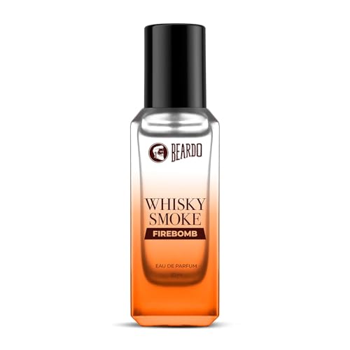 Whisky Smoke FIREBOMB Perfume for men, 20ml | Spicy, Woody scent | Long Lasting Mens Perfume | Best Date Night Eau de parfum for Men | Gift For Friend