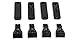 Rhino-Rack Pad & Clamp Kit Compatible with 2012-2018 Ford Focus Sedan, 2011-2018 Ford Focus Hatch (DK307)