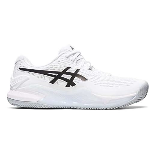 ASICS Gel-Resolution 9 Clay Blanco Negro 1041A375 100