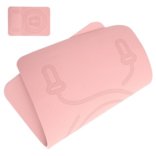 ORFOFE Tapete Antideslizante para Cuerda de Saltar Tpe Alfombrilla Deportiva de 60X40 CM Acolchada y Amortiguadora para Entrenamiento y Fitness Interiores