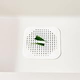 Drainage Hair Catcher – 1Pack Silicone (5.7in), Bathroom White