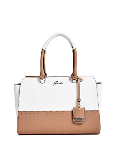GUESS Factory Out And About Saffiano Satchel