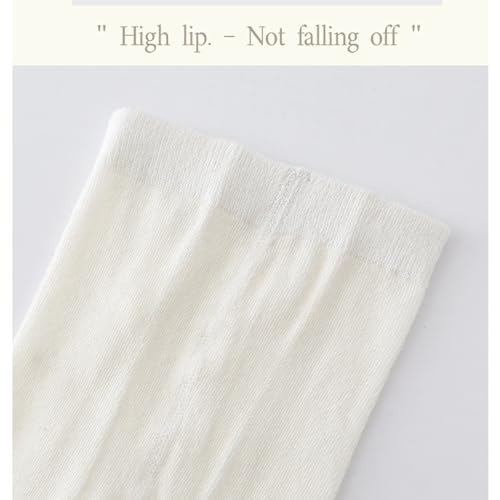 Tights, Child Bowknot Mesh Stockings for School Uniform Hollowed Leggings for Little Girls NonSlip Princess Socks4