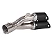 Tubo de Escape Twin para Suzuki Gladius 650 silenciador