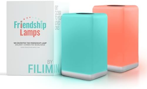 Friendship Lamp Touch Lamp Pair