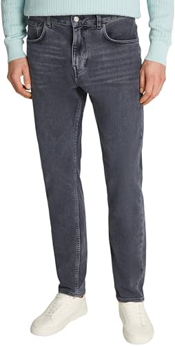 Tommy Hilfiger Vaqueros Hombre Harlemn Tapered Fit, Gris (Trevor Grey), 34W/29L