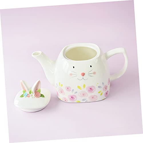 Théière lapin en céramique pour votre table de Pâques festive - 8
