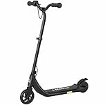 HOMCOM Electric Scooter for Kids, Scooter for Age 6+, Up to 8 KM/H, Maximum Range 6 KM, 6kg Lightweight, Adjustable Height, Rear Brake, Black