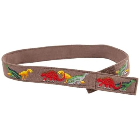 MYSELF BELTS - Dinosaur Print Easy Fasten Belt For Toddlers/Kids Cover