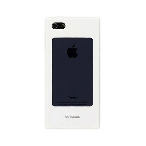 不明 SG iPhone 5/5s Case, Anymode Jelly Bumper Jelly Bumper White i5-523 73143WH