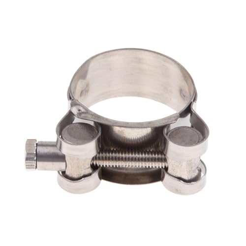 Abrazadera de escape de acero inoxidable con rango 44-47mm de ajuste exacto 5