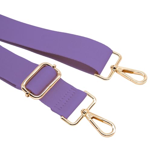 Image of S&loyoe Thickened Solid Color Purse Straps Replacement Crossbody Bag Strap Adjustable Wide Guitar Straps for Handbags 1.5inch