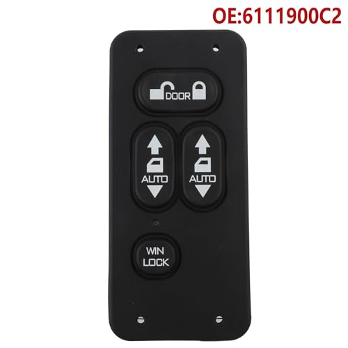 Bouton de commutation de vitre pour vos trajets quotidiens, commande de portière 6111900C2
