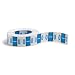 Smead BCCR Bar-Style Alphabetic Color-Coded Labels, Letter O, Blue/White Bar, 500 Labels per Roll (67085)