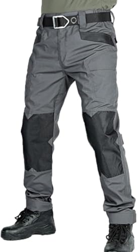 Lespartan Motorcycle Tactical Pants, Le Spartan Motorcycle Tactical Pants, Men's Lightweight Waterproof Ripstop Cargo Pants3