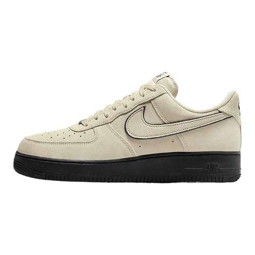 Nike Air Force 1 '07 LV8 Baskets Homme 42.5 EU, Khaki Lt Kaki Black, 42.5 EU