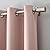 Sun Zero - 55407 Riley Kids Bedroom Blackout Grommet Curtain Panel, 40" x 84", Blush