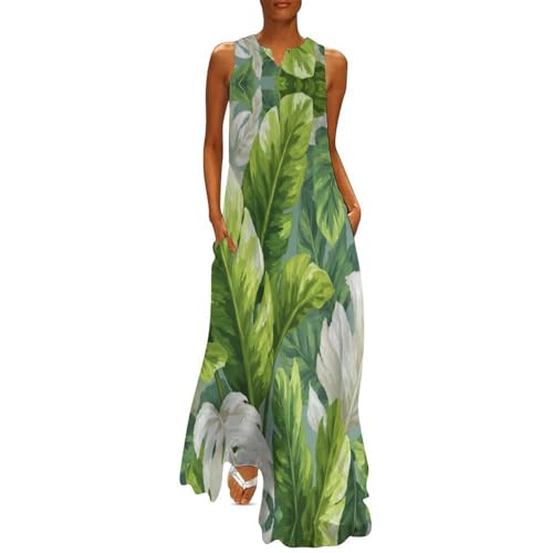 Robe de soirée party plage sans manches pour rester fraîche et chic