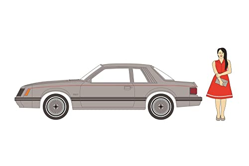 Modelo 1979 Ford Mustang Coupe Ghia a Escala 1:64 miniatura 2