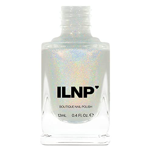 Image of ILNP My Private Rainbow (Linear & Scattered) - Holographic Spectraflair Nail Polish Top Coat