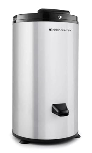 Asciugatrice MELCHIONI VERTIGO Asciugatrice a Centrifuga Inox, Asciugabiancheria Portatile...