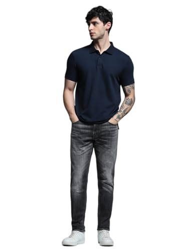 Image of Jack & Jones Men's Regular Fit Jeans | Low Rise | Jeans for Men