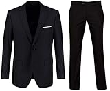 Herren Anzug Schwarz - Herren Anzug Blau