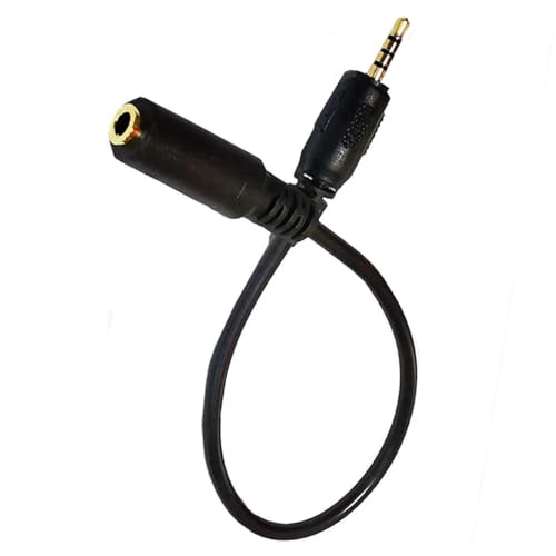 For Stereo 2.5mm male to 3.5mm female audio adapter cable 4-pole 2.5 male to 3.5 female audio cable 2.5 to 3.5 audio conversion