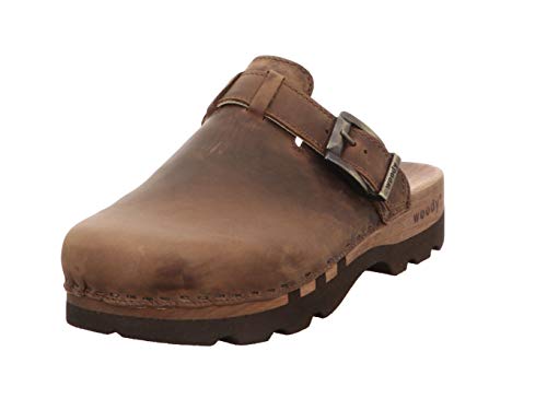 Woody Lukas, Herren Clogs, Braun (Tabacco), 44 EU