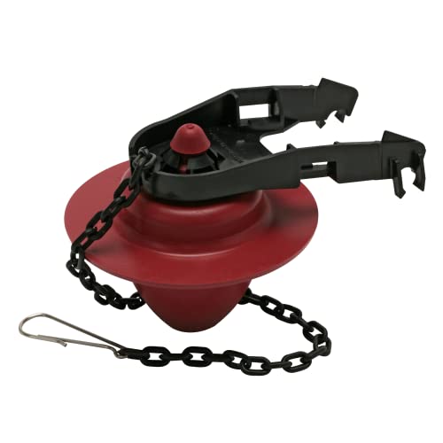 Image of Fluidmaster 400A Fill Valve & 2-Inch Flapper Toilet Repair Kit | Includes 400A fill valve and solid-frame 2 in. flapper, Helps fix noisy or running toilets, Adjustable 9-14 in. height
