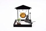 china gong shou ✅ SET MIT BUDDHA FIGUR: Zen-Garten-Set enthält Buddha-Figur, Sand, Harke, Gong, Pflanze und Teelichthalter und hat Maße 12 x 15 x 16 cm
