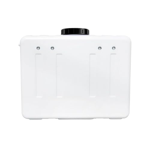 Image of SEACURE RO Waste Water Storage Tank 18L - Wall-Mountable, Food-Grade HDPE Plastic, Translucent Design, Easy to Connect with All Ro purifiers /Air Conditioners /Other Sources (18, Liters)