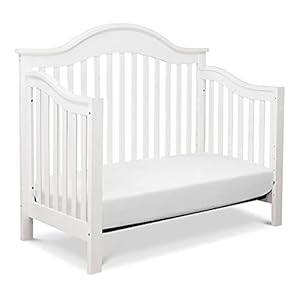 Davinci jayden 4 in 1 convertible crib in white greenguard gold certified  urban country home decor