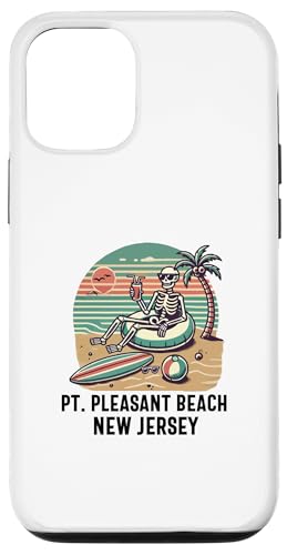 Point pleasant beach ニュージャージー ニュージャージー 男の子 女の子 男性 女性 スマホケース iPhone 12/12 Pro 用