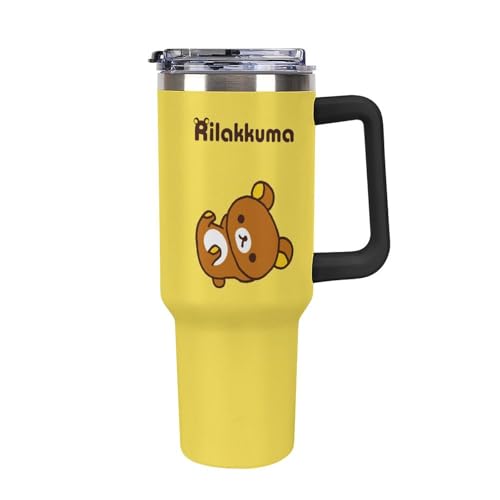 リラックマおでかけリラックマ コーヒーショップ風タンブラーケース