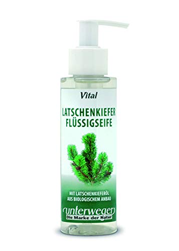 Latschenkiefer Liquid Soap with Genuine Tyrolean Mountain Pine Oil from Organic Cultivation Vitalising 140 ml