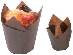 FaisTonGateau - Pack of 200 Paper Cupcake Cases, Brown