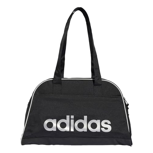 adidas Donna LINEAR ESSENTIALS BOWLING BAG, Black/White, One size