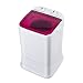 Pralki Pralka Mini Mały Pojedynczy Cylinder Półautomatyczny, Apartament studencki Pojemność prania 3KG (kolor: czerwony) (czerwony)