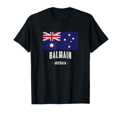 City of Balmain, Australia | AU Australian Flag - T-Shirt