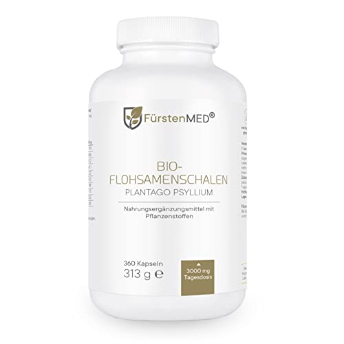 Flohsamenschalen-Kapseln FürstenMED ® 360 Bio