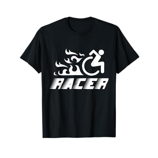 Rollstuhlfahrer Rennen - lustige Sprüche für den Rollstuhl T-Shirt