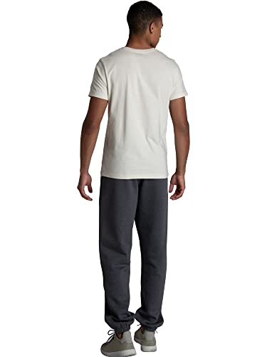Image of Fruit of the Loom Eversoft Fleece Elastic Bottom Sweatpants with Pockets, Relaxed Fit, Moisture Wicking, Breathable
