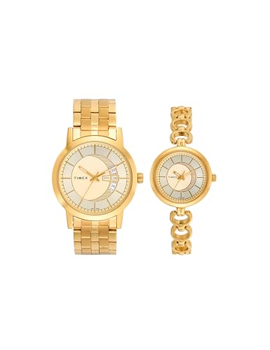 TIMEX Classics Analog Watch for Unisex with Round Dial & Water Resistant Unisex Wrist Watches