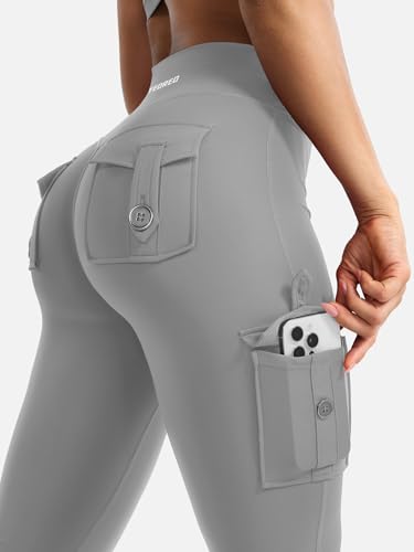 Image of YEOREO CoreFlex Women Workout Flare Leggings