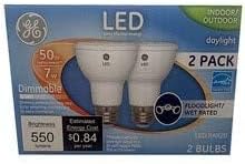 GE Classic 2-Pack 50 W Equivalent Dimmable Par20 LED Light Fixture Light Bulbs (Daylight)