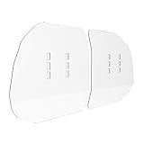 Generisch Niesschutz für Auto- und Taxifahrzeuge, 60 x 60 cm, rundum schützender Trennschutz für das Auto, zur Vermeidung von Husten und Niesen, zum Schutz von Fahrer und Beifahrer.