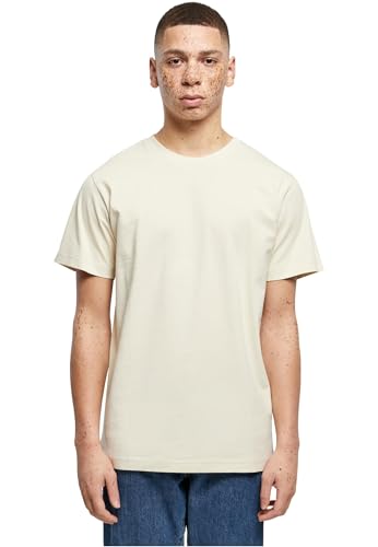 Build Your Brand T- Shirt Round Neck Homme, Beige (Sable), M