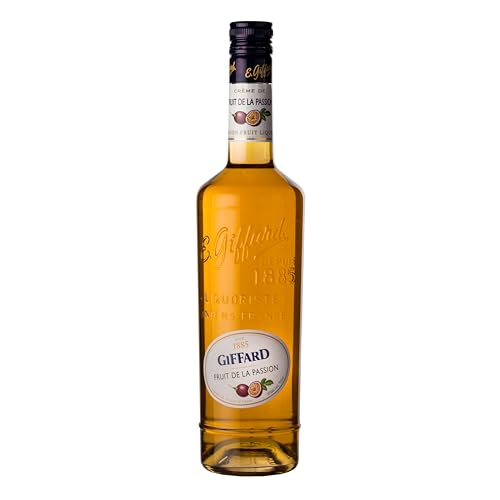 Giffard - Crème de Fruit de la Passion - Crème de Fruits - Recette Française - Fruitée et Puissante - 70 Cl, 700 milliliters